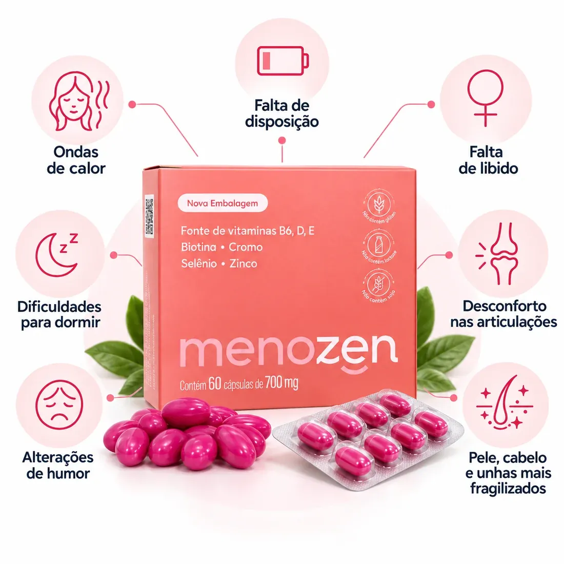 Menozen e os sinais do climatério